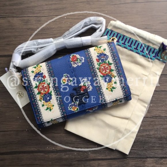 mcgraw floral wallet crossbody